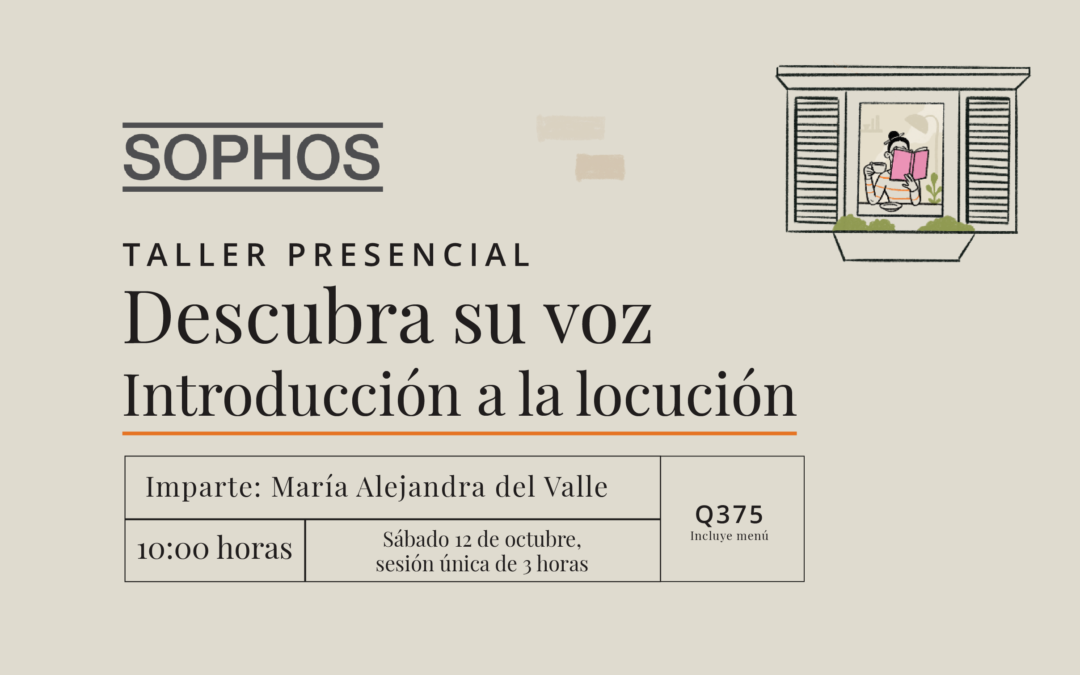 Taller «Descubra su voz: introducción a la locución»