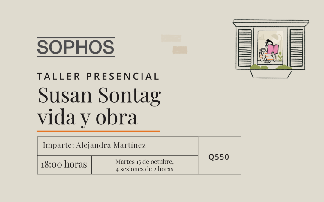 Taller «Susan Sontag: vida y obra»