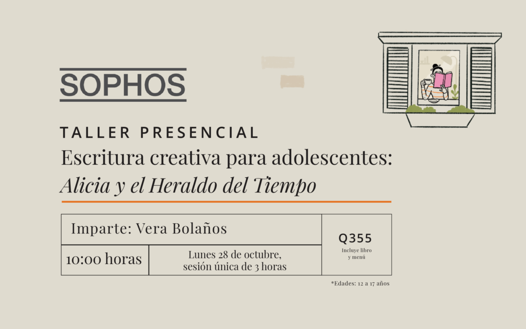 Taller «Escritura creativa para adolescentes: Alicia y el Heraldo del Tiempo»