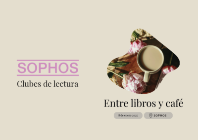 Club de lectura: Entre libros y café