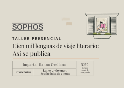 Taller: Cien mil lenguas de viaje literario «Así se publica»