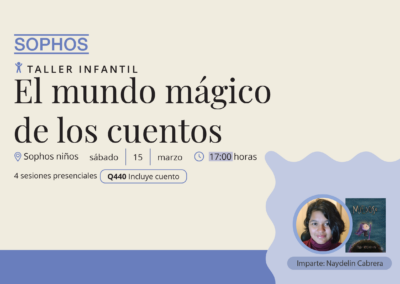 Taller infantil: El mundo mágico de los cuentos